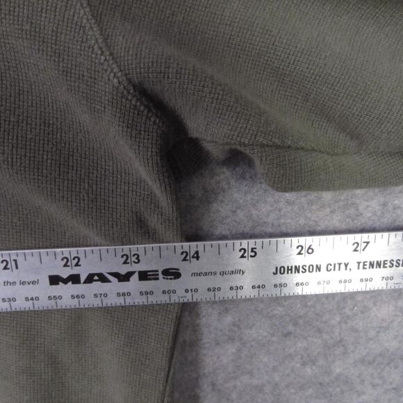 Harley-Davidson Shirt Mens Large Green Henley Thermal Waffle Knit Bar Shield - Picture 5 of 9